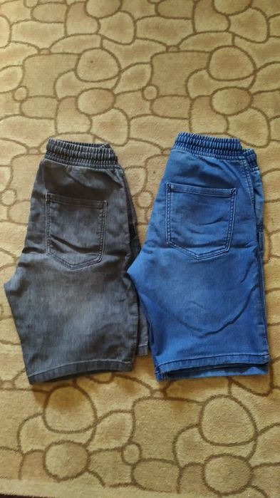 Комплект дънкови панталонки h&m, 146см