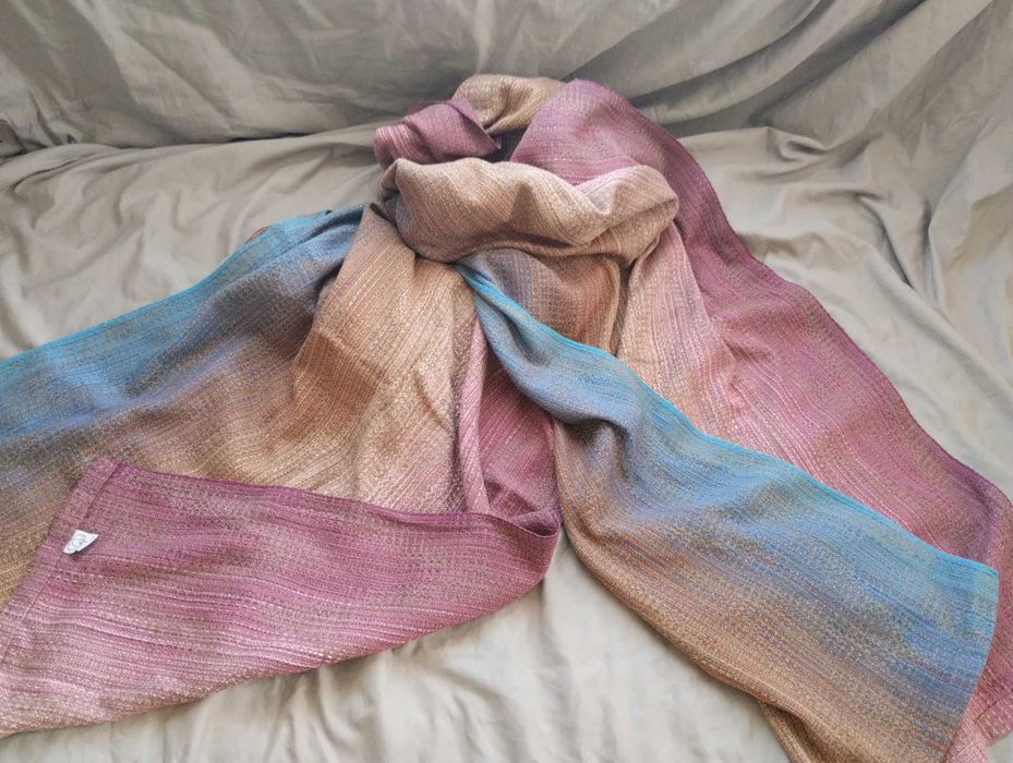 Cotton Cloud wrap țesut handwoven size 6