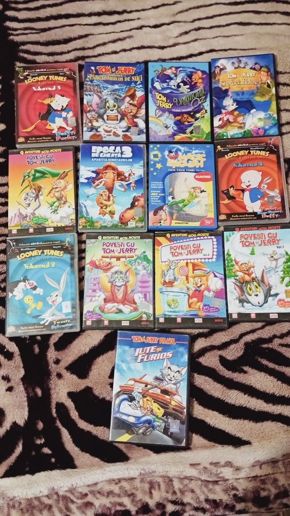 Dvd- Tom and Jerry, looney tunes,epoca de gheata