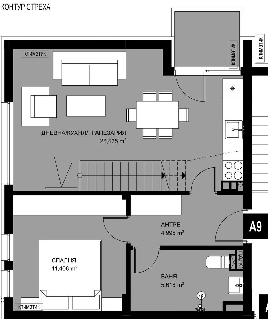 Продава се Мезонет в София, Кръстова вада - 129 кв.м за 2101 €/кв.м - Снимка #6