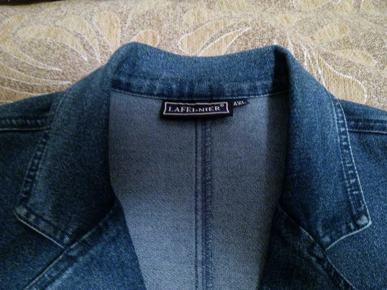 джинсовый пиджак новый