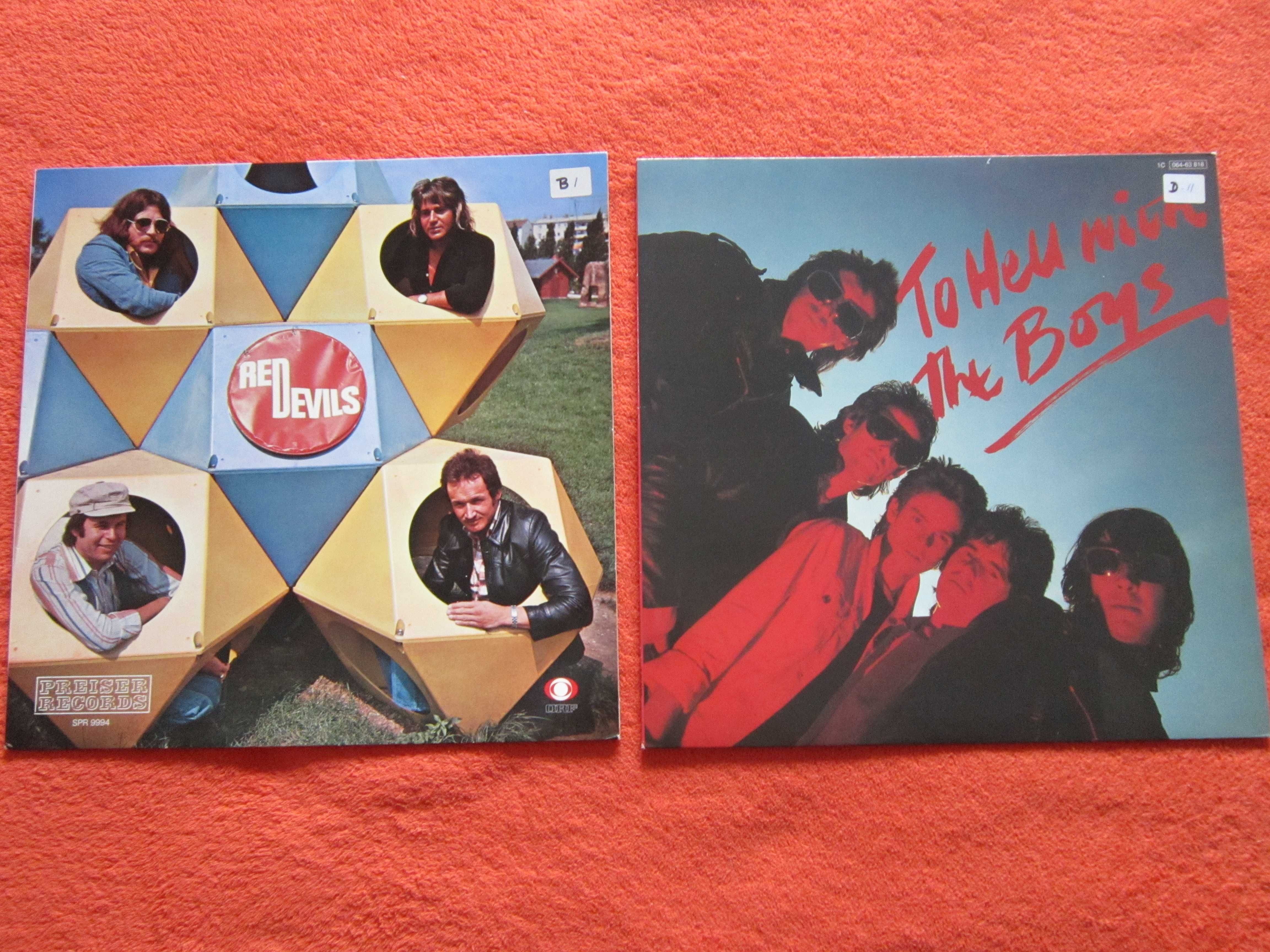 vinil rar Red Devils-Redevils/The Boys-To Hell With Boys-pun