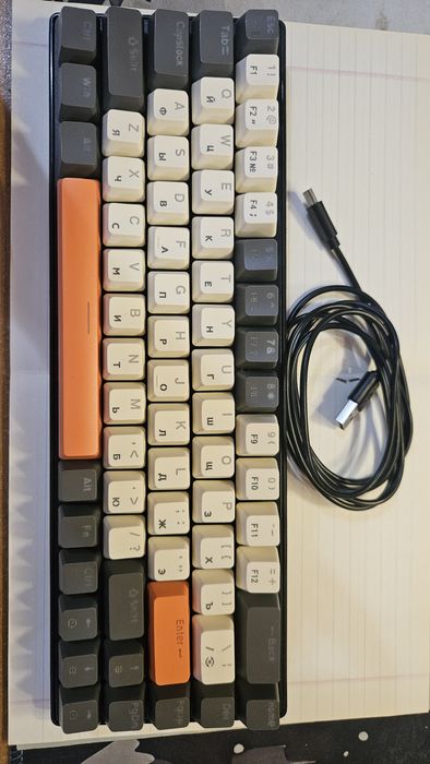 FV-Q68 - высококачественная механическая клавиатура формата 60%