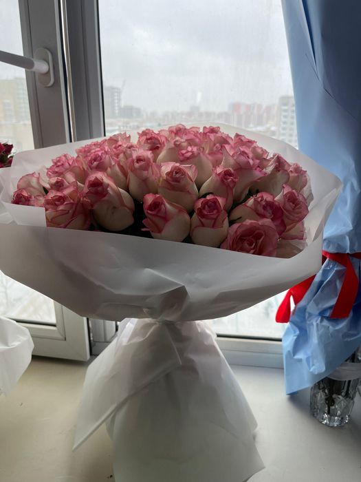 Букет цветы Букет розы 51 штук розы