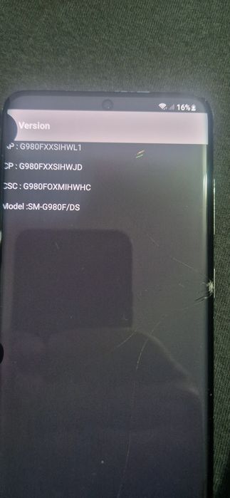 Samsung S20 pentru piese