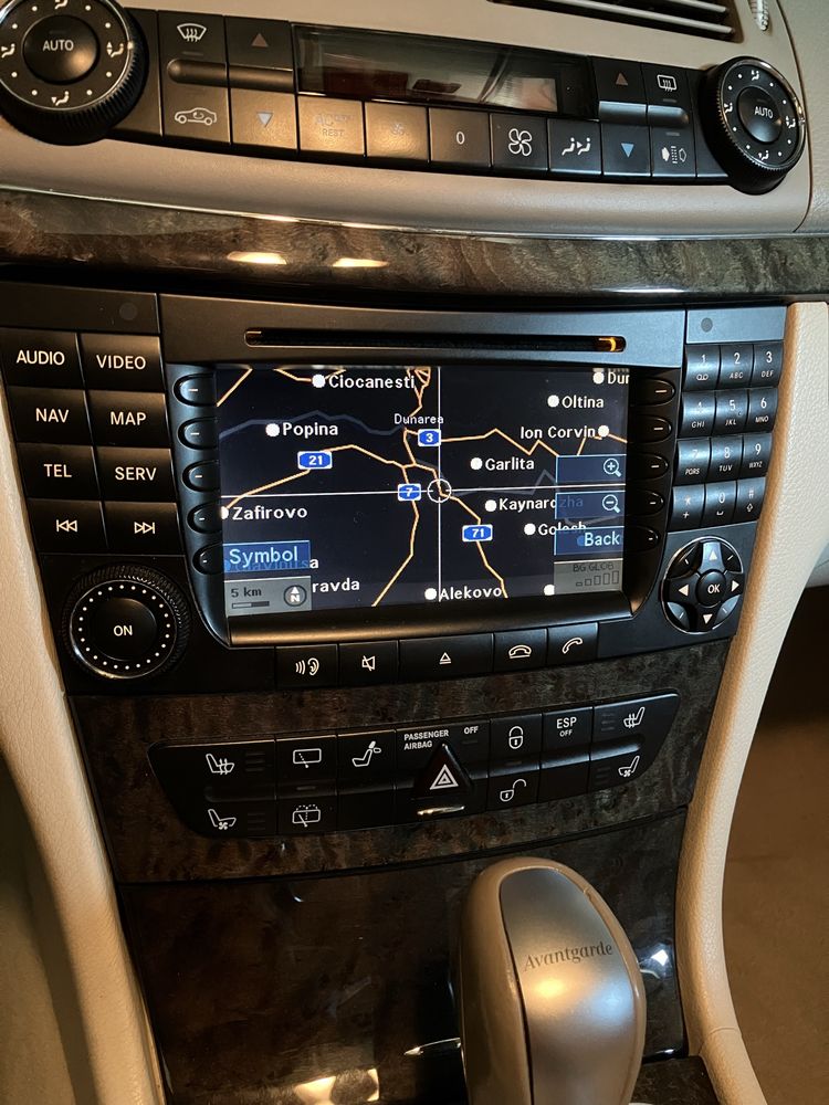 Навигация Mercedes E W211 + CD Changer + DVD