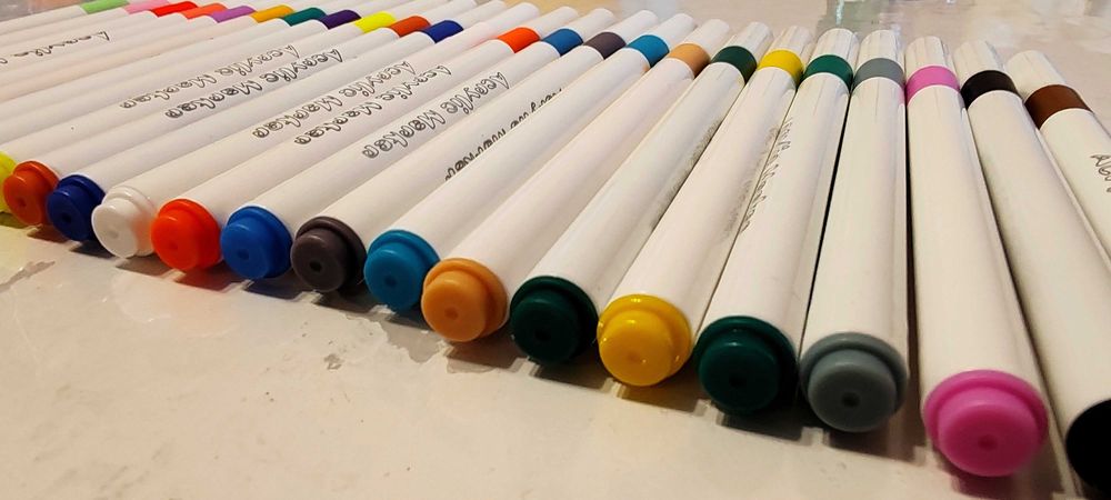 24 бр Акрилни маркери