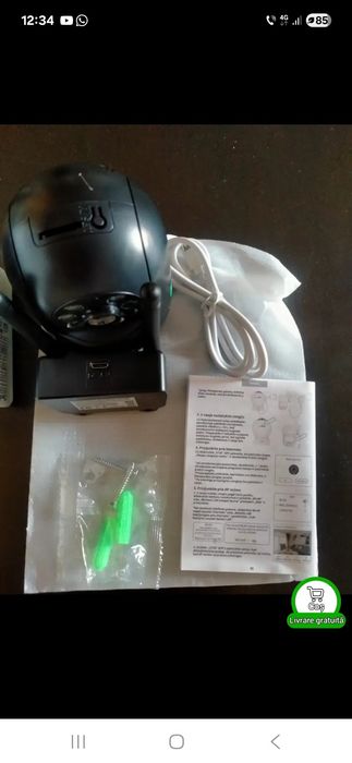 Camera Wifi 360 cadou Card 32GB si Cititor carduri dublu usb