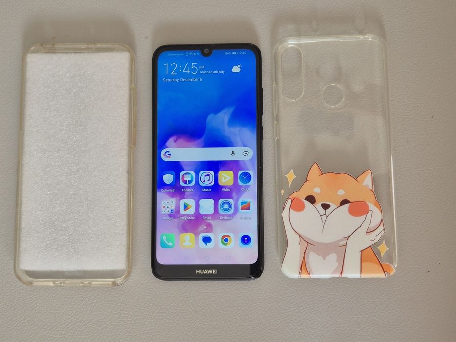 Telefon huawei Y6 stare impecabila cu folie si huse