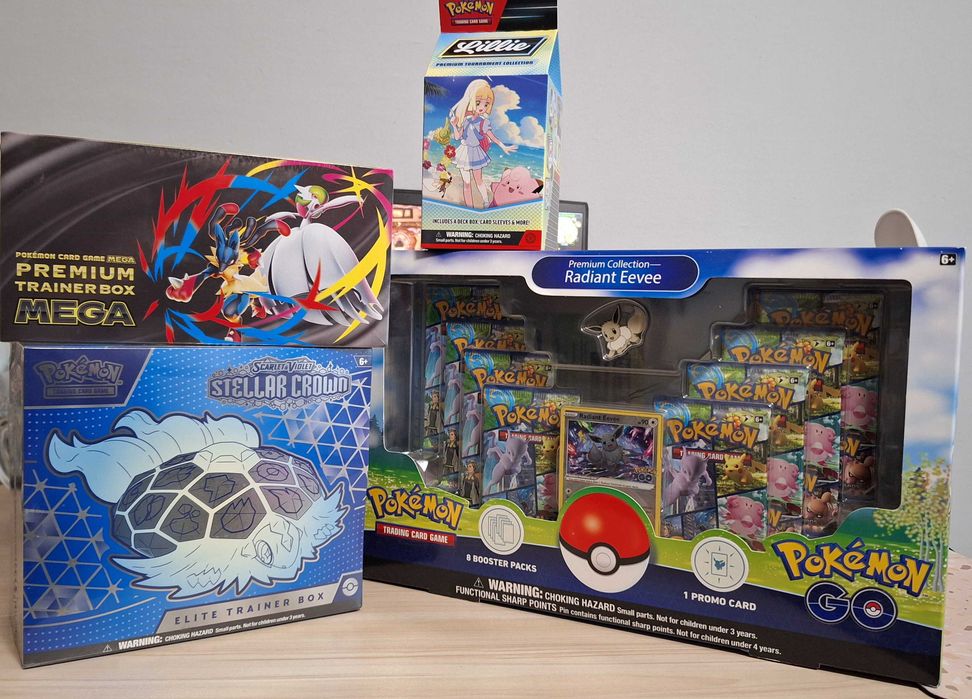 Pokemon Cards Покемон карти НОВИ бустър/промо кутии-английски/японски