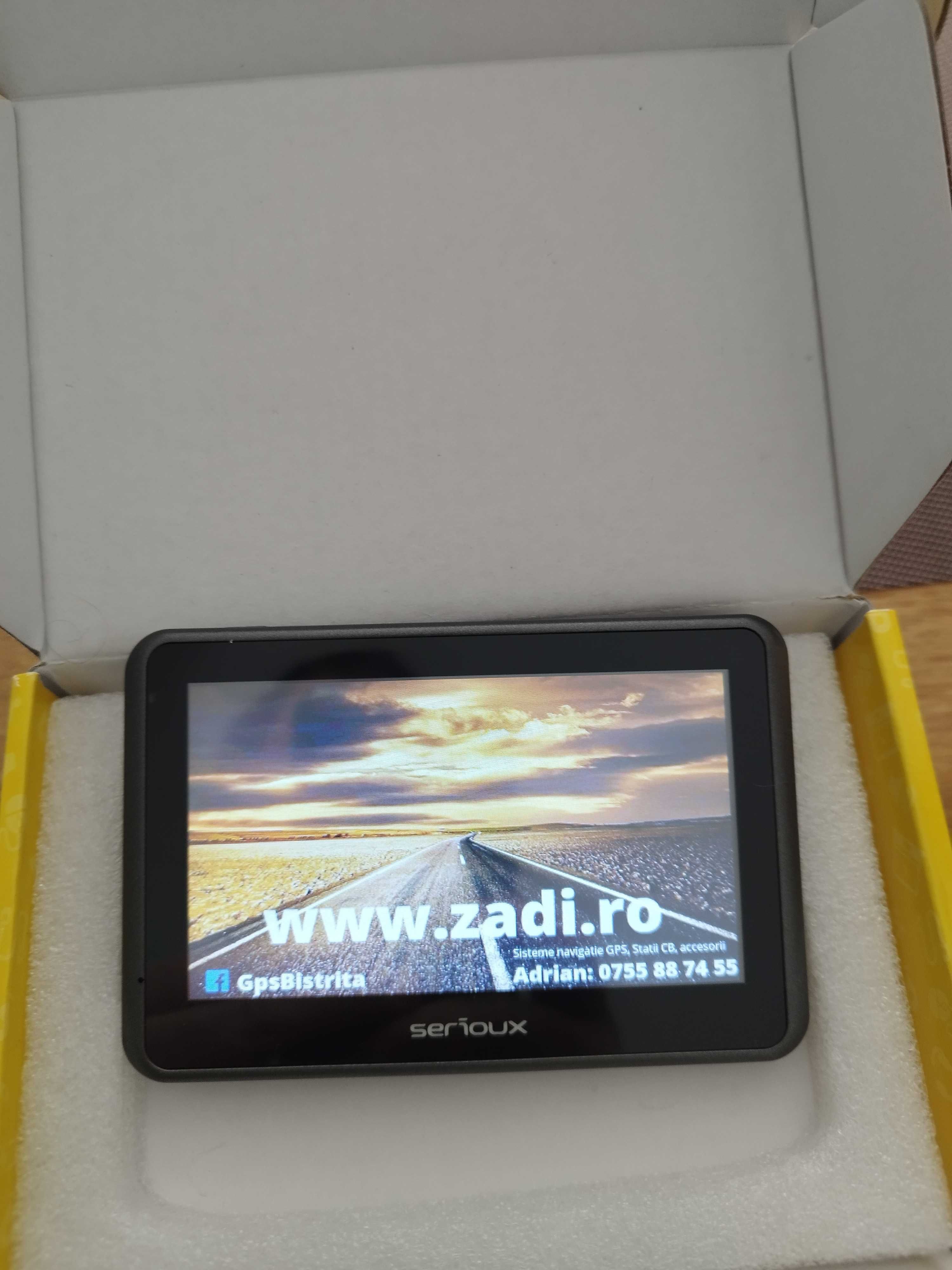 GPS UPQ430-Serioux-gata de drum cu harti, program, auto/camion