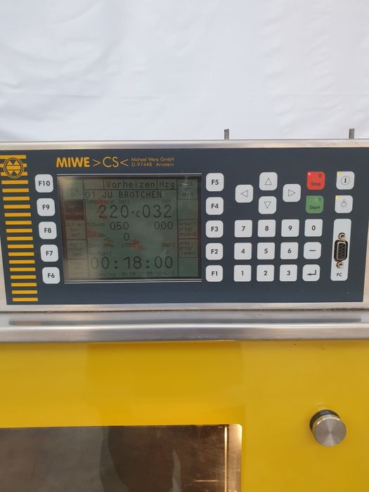 Професионален немски ковектомат Miwe airo 4.64 за закуски и сладки