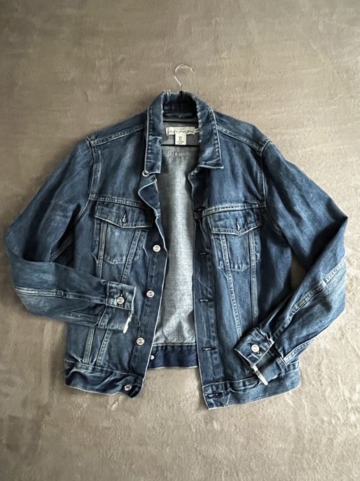 H&M Geaca Blug Albastra Marimea S