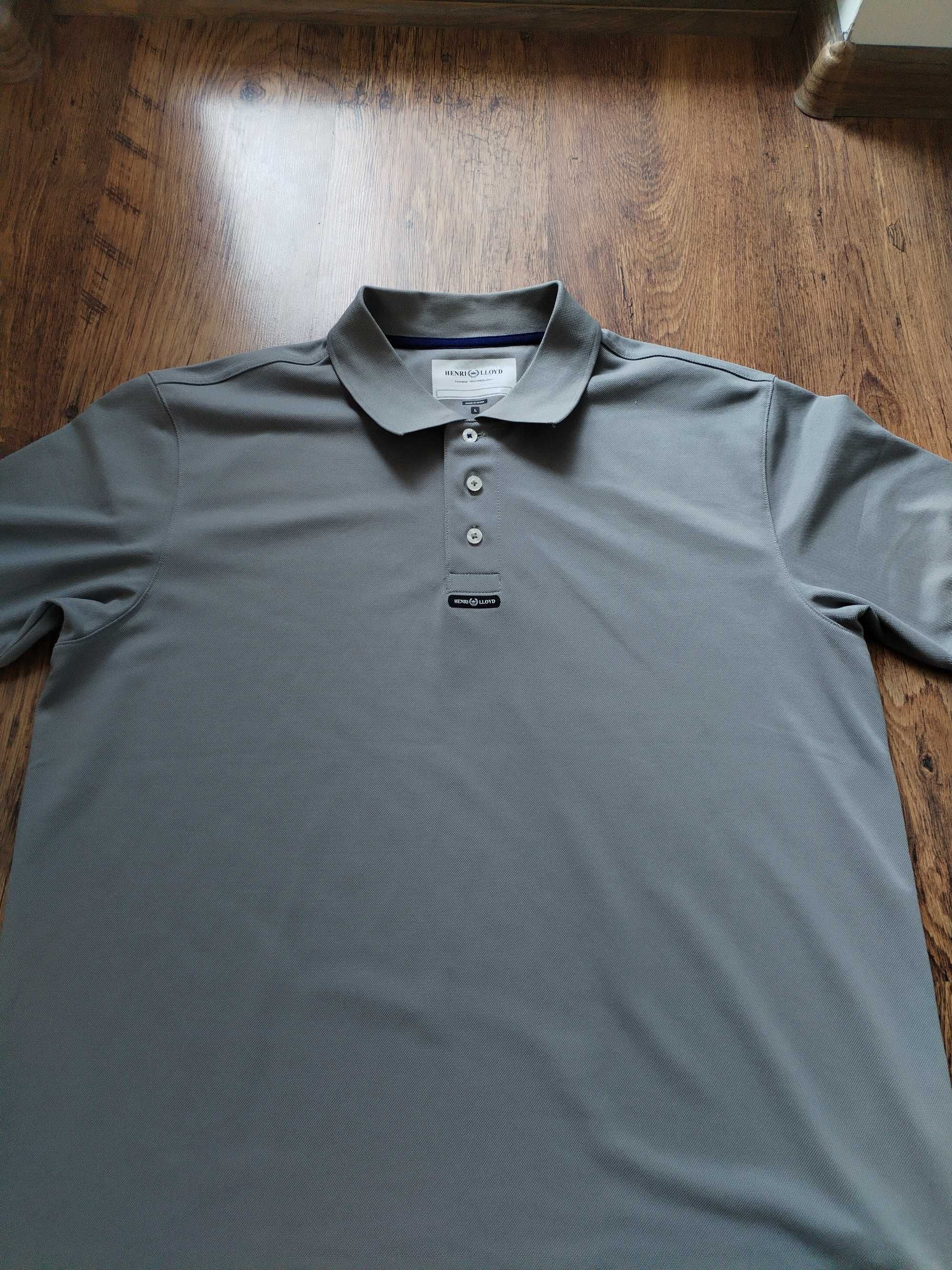 Henri Lloyd Fast-Dri  Polo Titanium - мъжка тениска КАТО НОВА Л