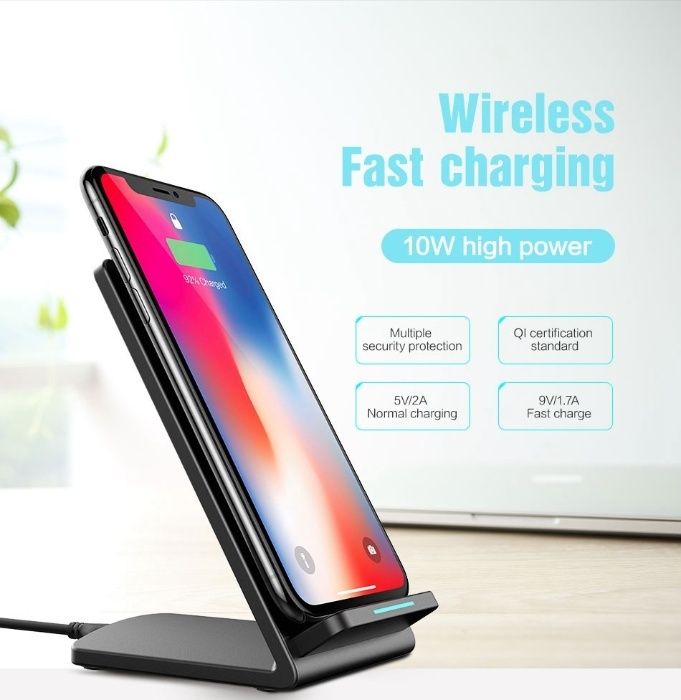 Incarcator Floveme-Wireless-Stand-Suport-Telefon(FAST CHARGER 5V/2.1A)