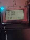 Stație meteo+aparat radio Philips cu led