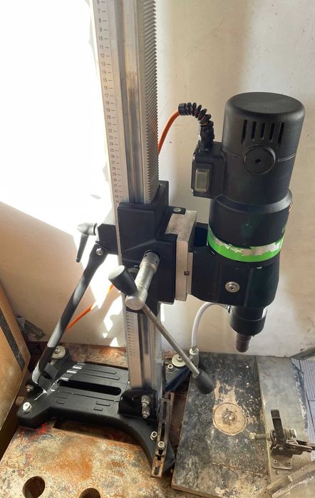 Burghiu pamant, carotiera diamantata Eibenstock