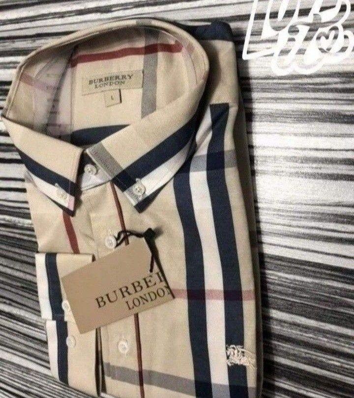 Camasi Burbbery bumbac,logo brodat,marimi S,M,L,XL,XXL