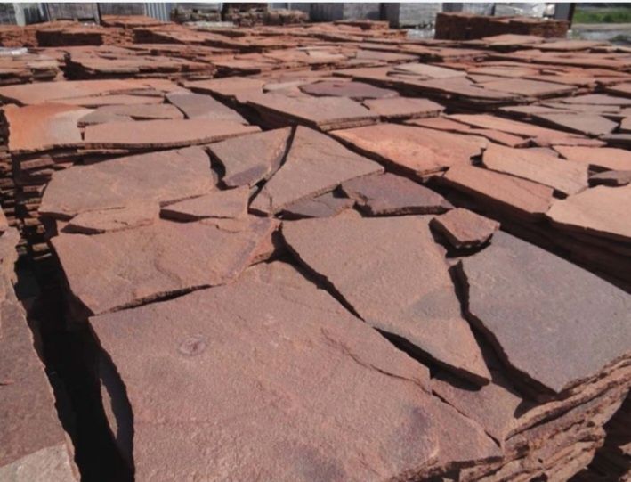 Дикий камень б/у красный 1000тг