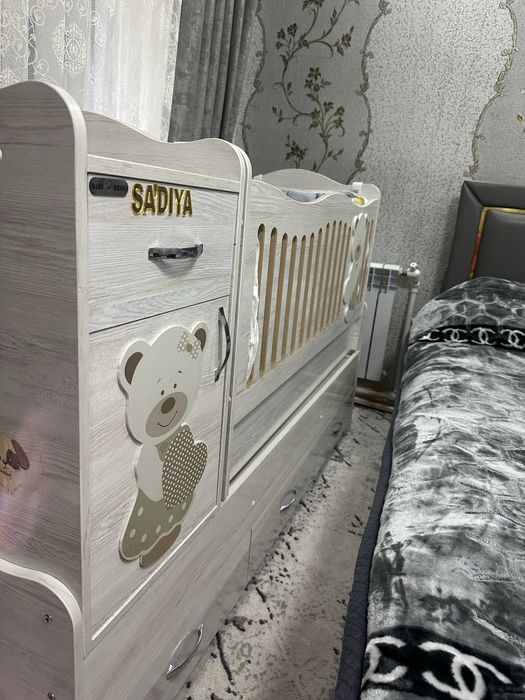 Детская кроватка в отличном состоянии