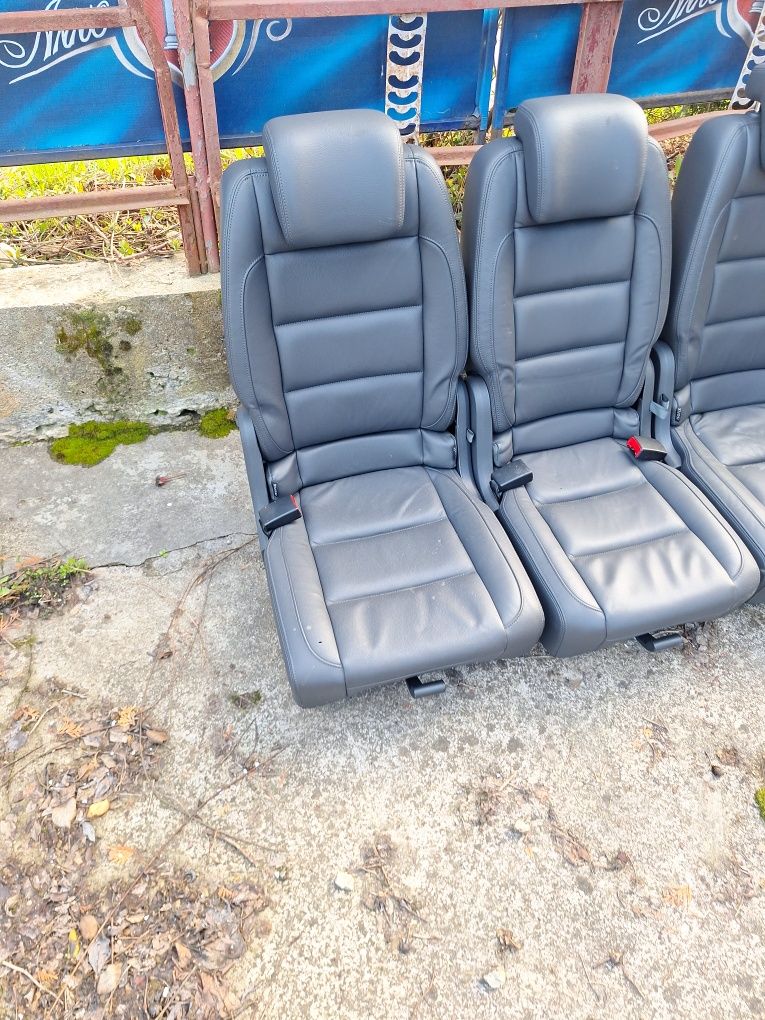 Interior piele complet VW Touran 5 locuri cu încălzire scaune fata