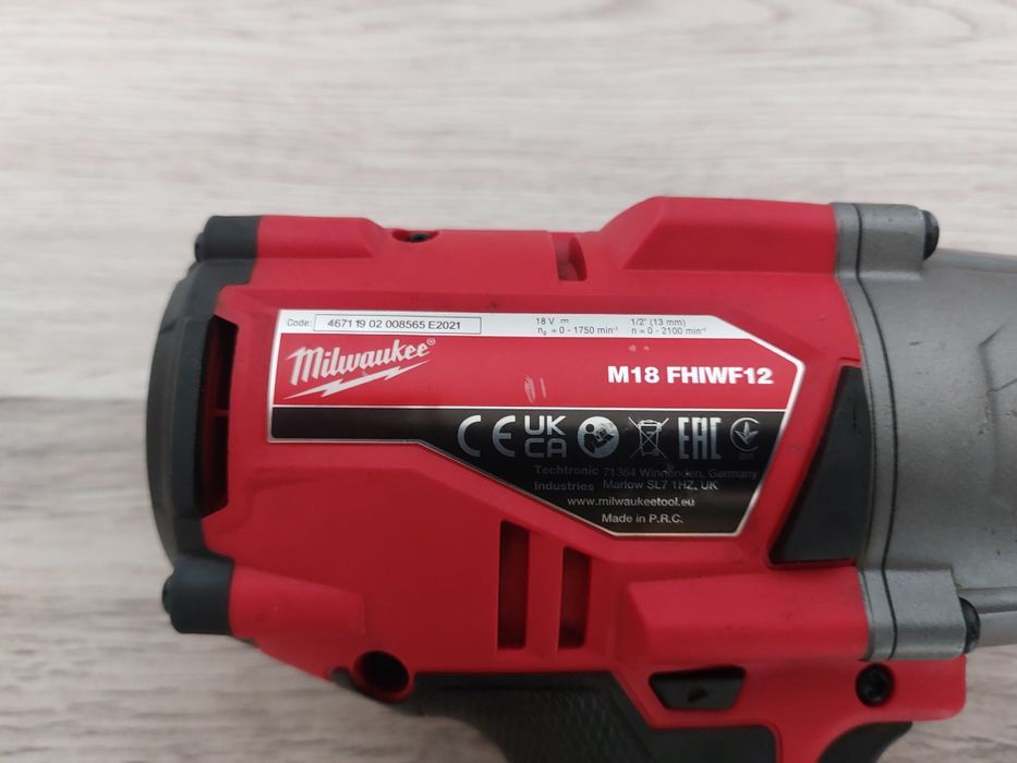 Pistol impact mare milwaukee M18 FHIWF12, 1900 nm, puțin folosit