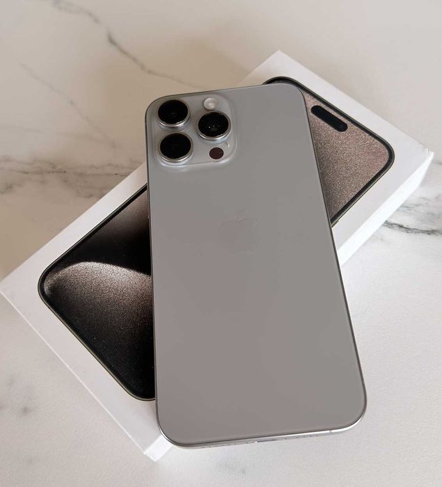 iPhone 15 Pro Max, 256GB, Natural Titanium