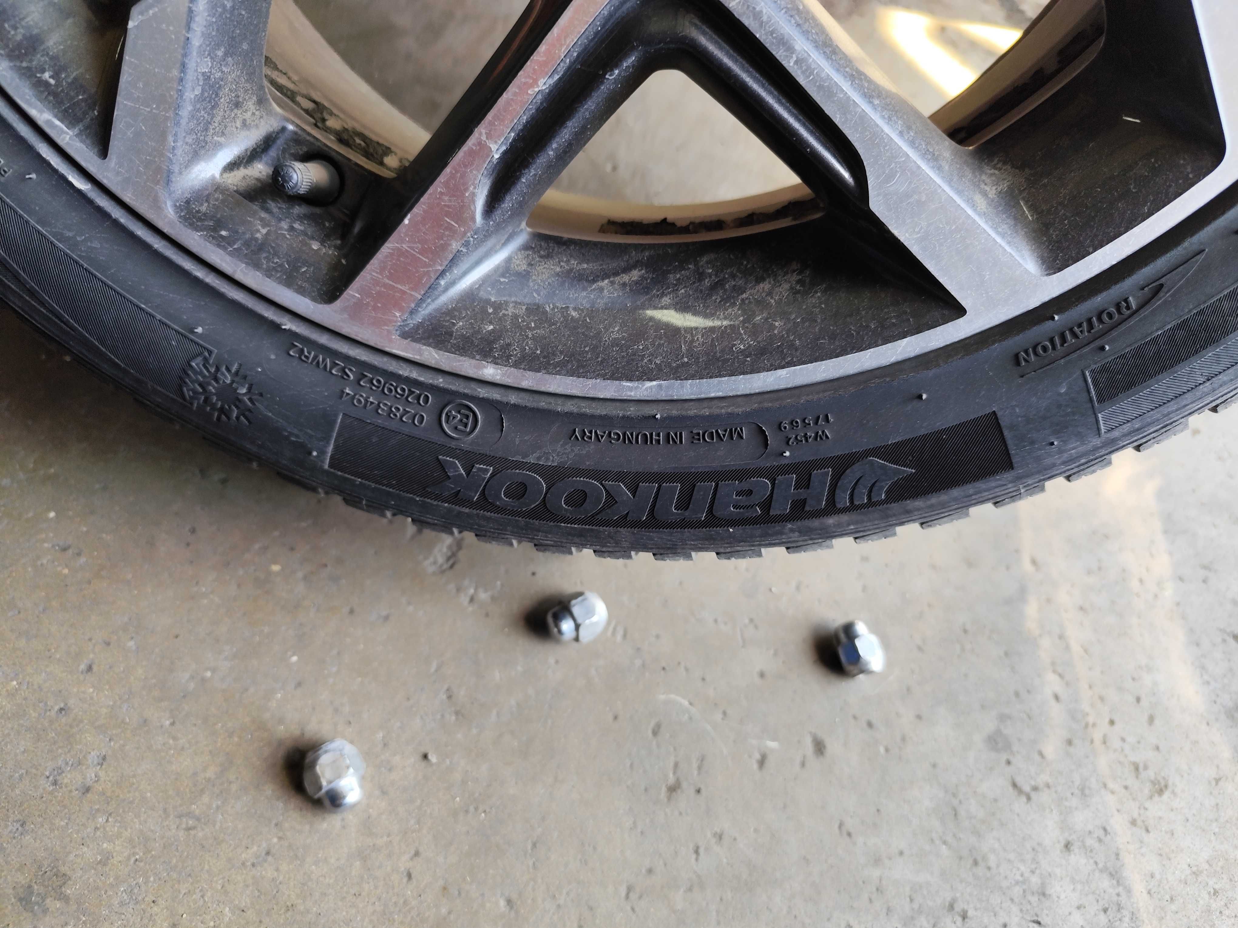Употребявани зимни гуми 17 Hankook