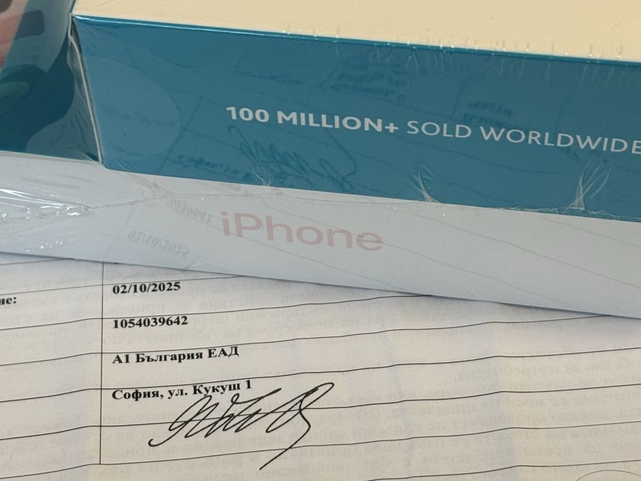 ЗАПЕЧАТАН 128GB iPhone 15 Гаранция A1 2027 г. Pink / РОЗОВ