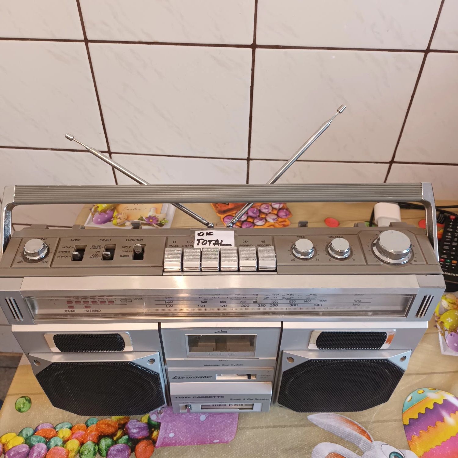 Radiocasetofon Grundig Euromatic Siemens