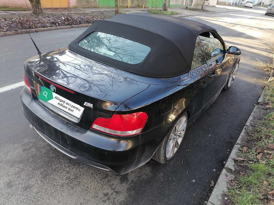 Dezmembrez Bmw Seria 1 e88 cabrio M pack 2.0i