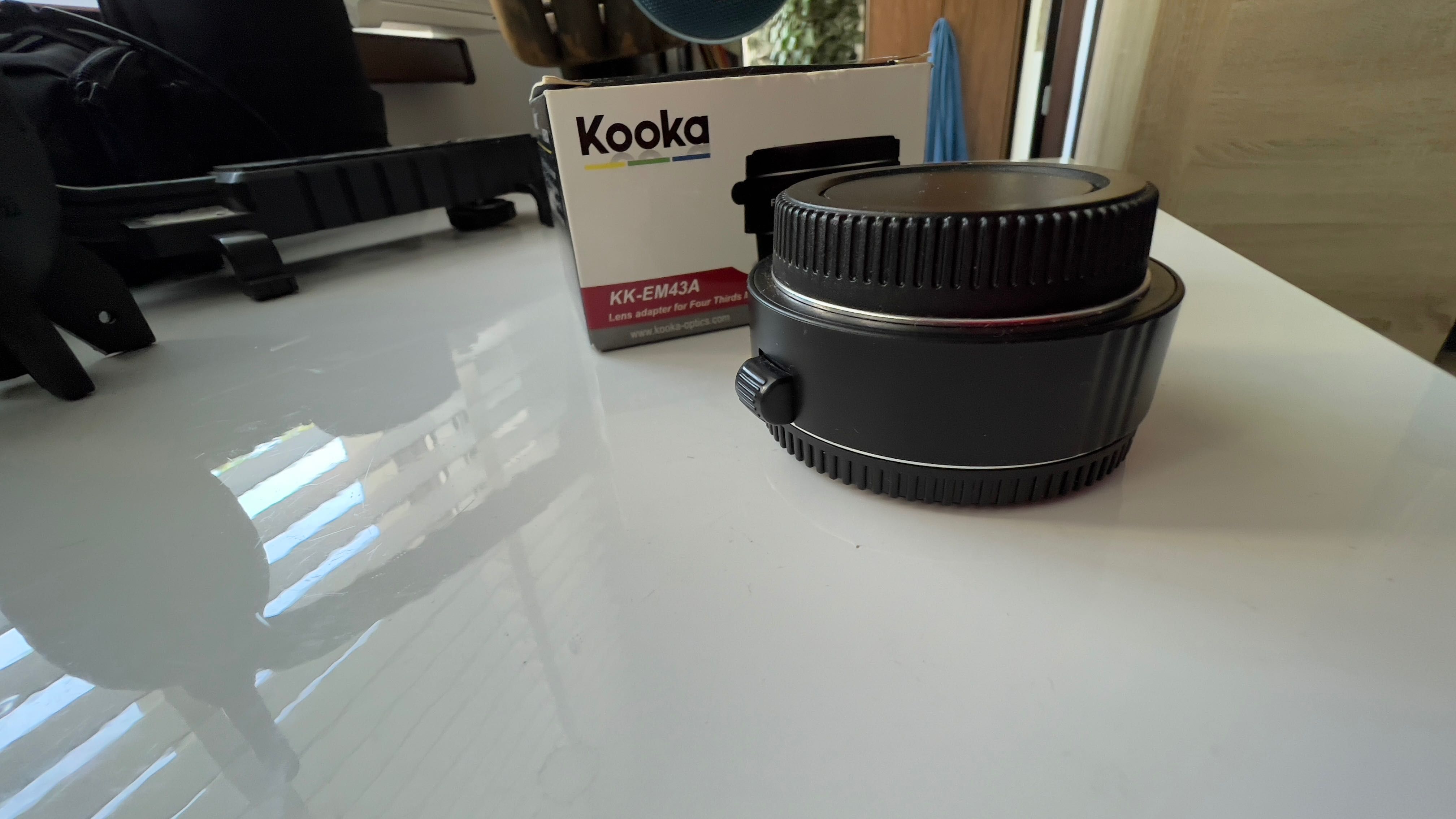 Kooka Inel adaptor de lentile Af din cupru pentru  Micro Four Thirds