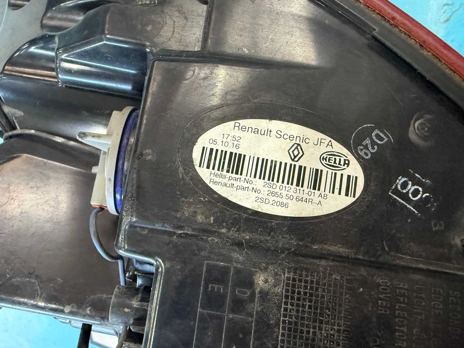 Tripla stanga spate Renault Scenic 2016