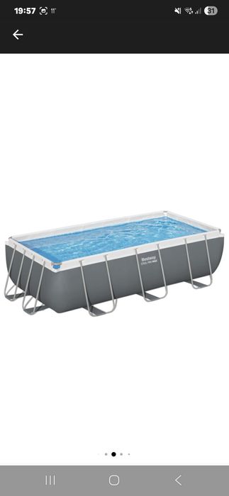 Se vinde piscina bestway 404×201×100