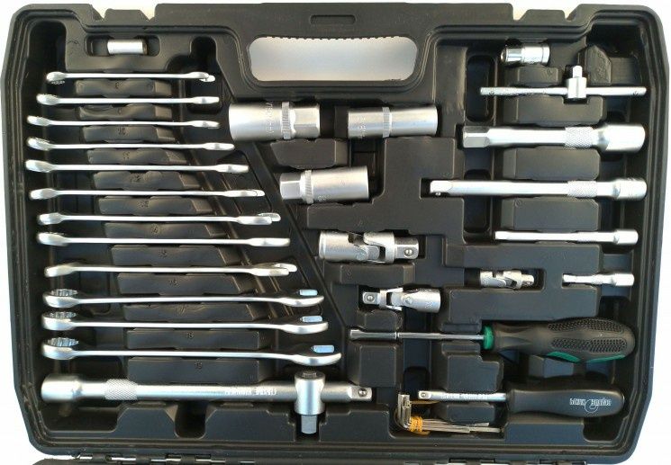 Набор ключей TORNADO 216 предметов авто наборы инструментов в Караганд