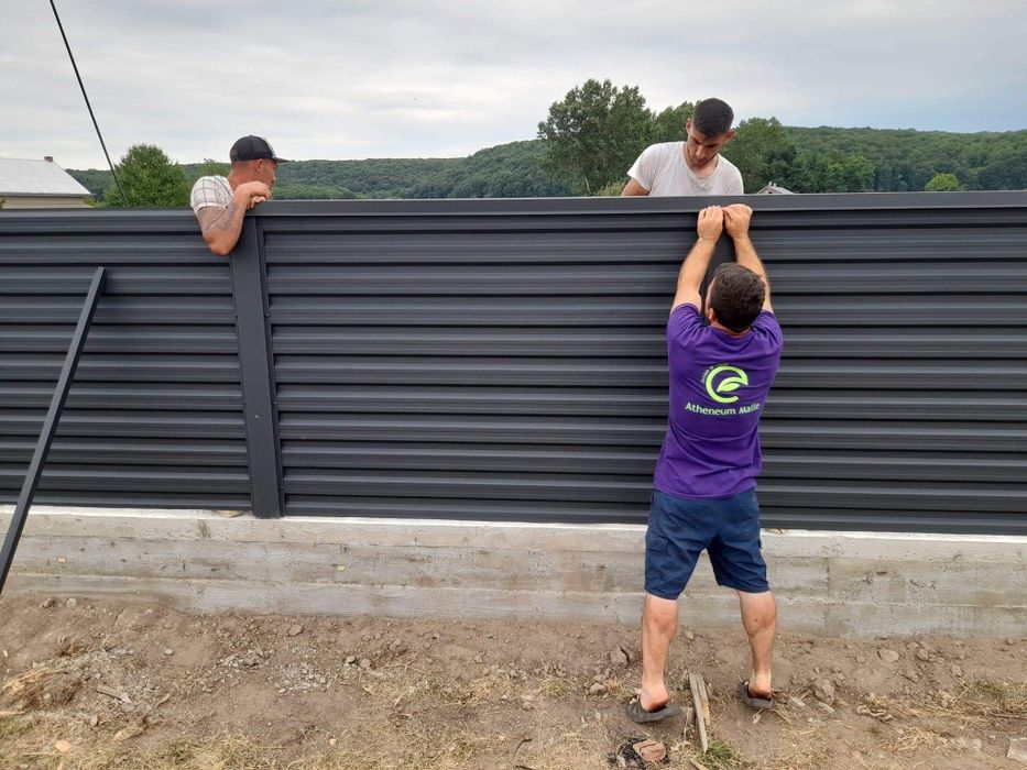 Gard din tabla cutata