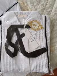 Бяла Риза С Черна Панделка