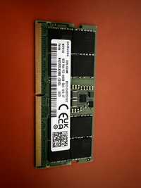 Memorie RAM Samsung SODIMM 32GB DDR5 4800 DUAL CHANNEL