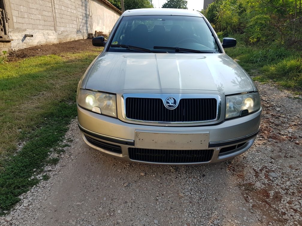 Шкода Супърб Skoda Superb 1.9 тди 131 кс. 2003г Ксенон На Части