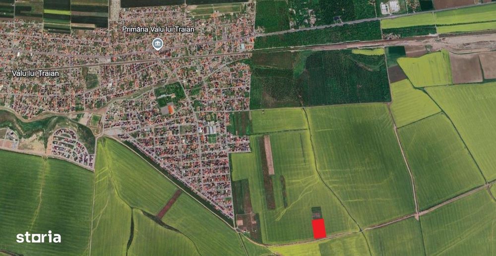 Teren intravilan Valu lui Traian 8500mp D=86ml sau schimb cu casa