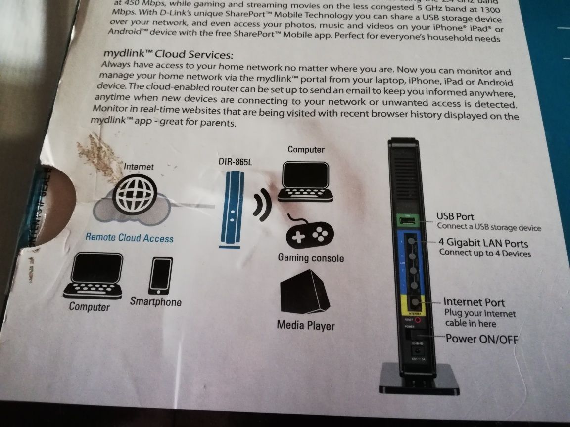 D link cloud gigabit router ac1750