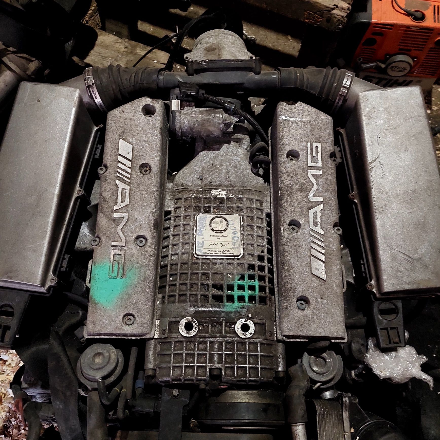 Двигател Мерцедес 320 kompressor М112