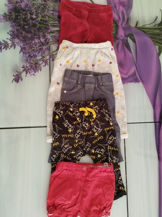 Lot pantaloni mărime 80 - 86