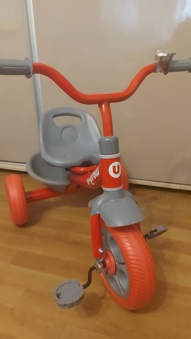 Vand triciclera U-Grow pedal rosie