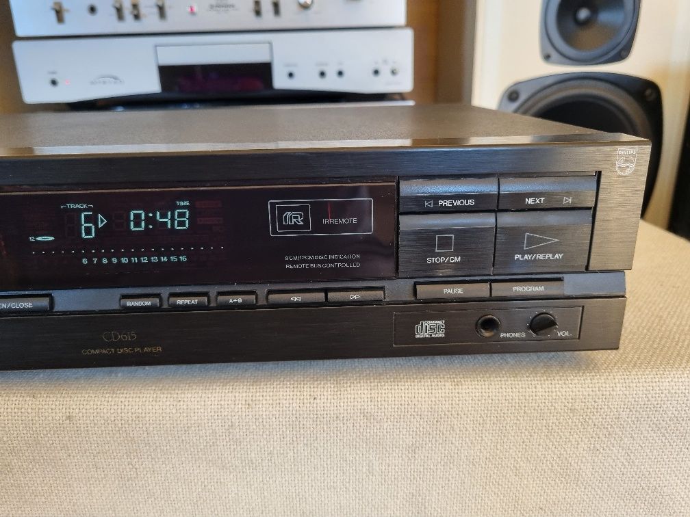 Cd Player Philips CD-615. CDM 4/19. Perfect functional. Impecabil.