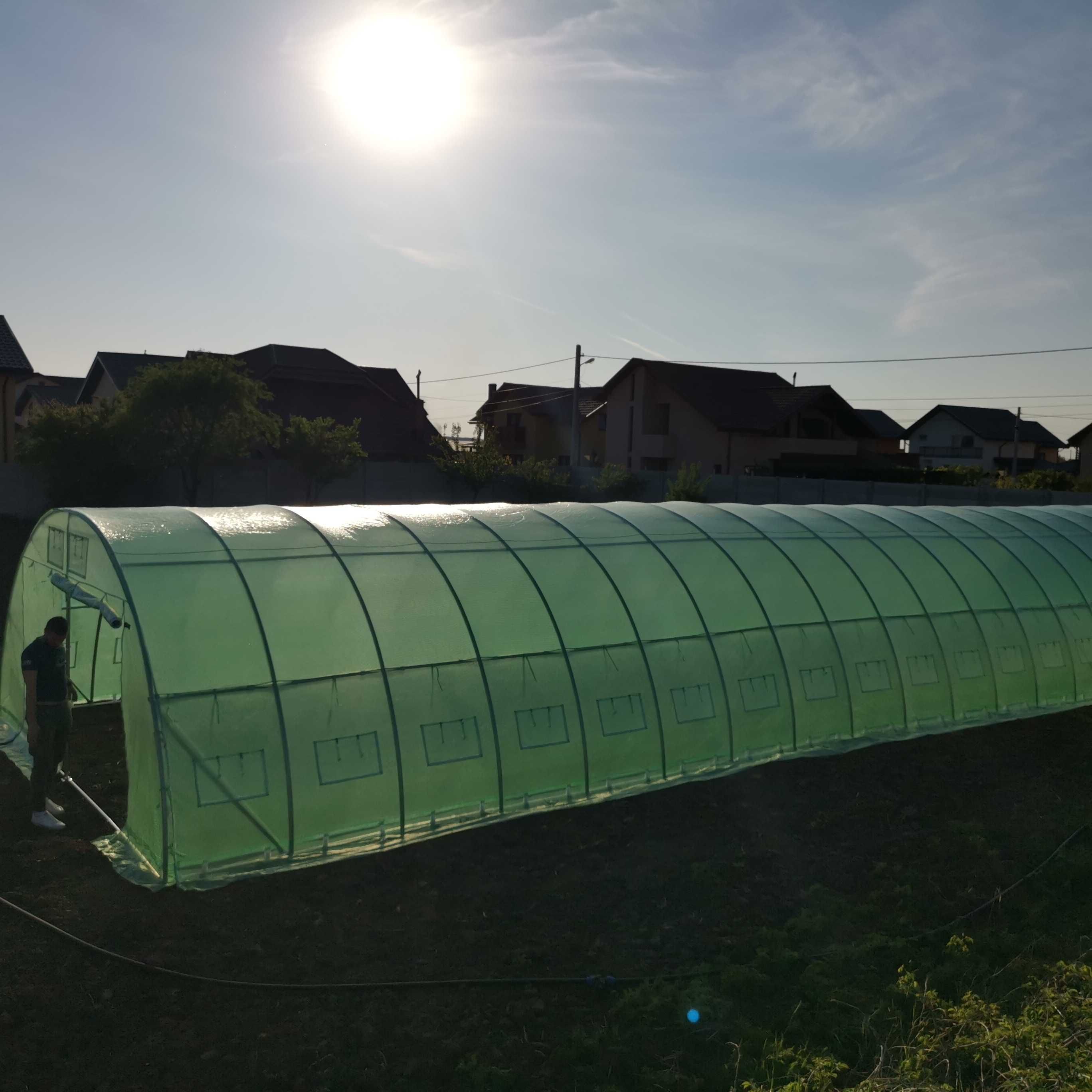 Solar solarii sera gradina teava galvanizata folie armatura AB