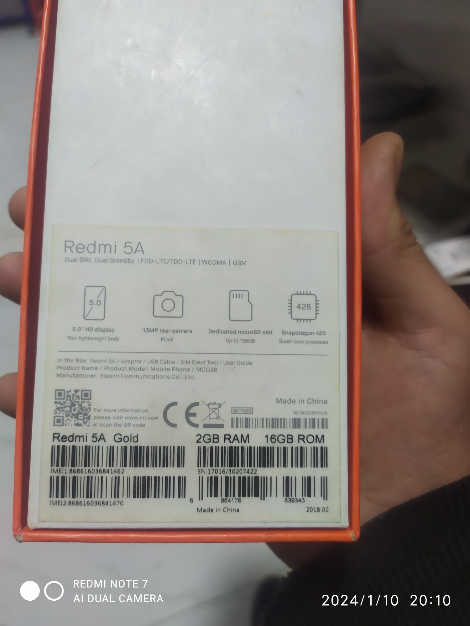 Redmi 5a kamera tiniq