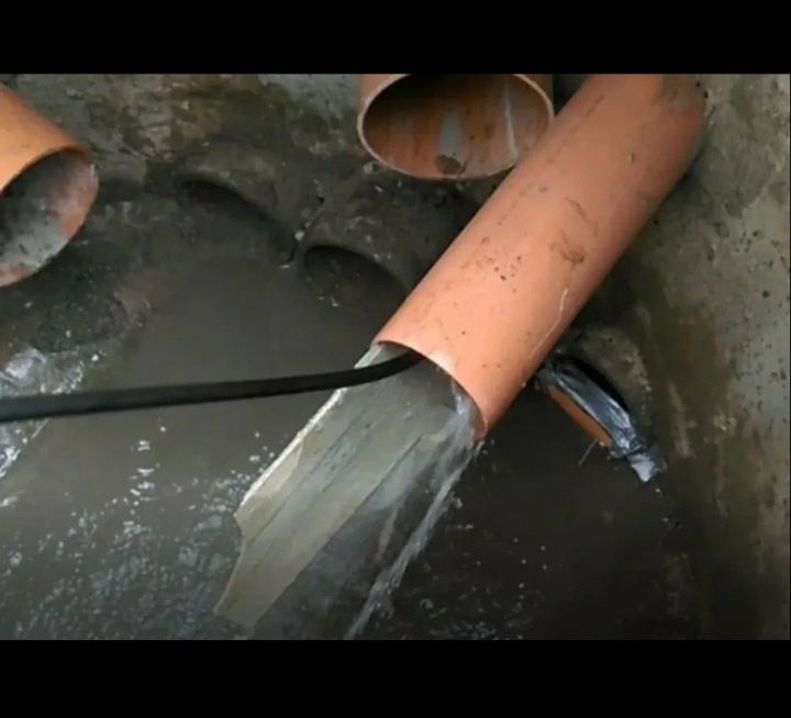 ЗАСОР Колодец, труба – Аппаратпен прочистка канализации сантехника