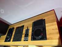 Pupitru DJ din lemn masiv