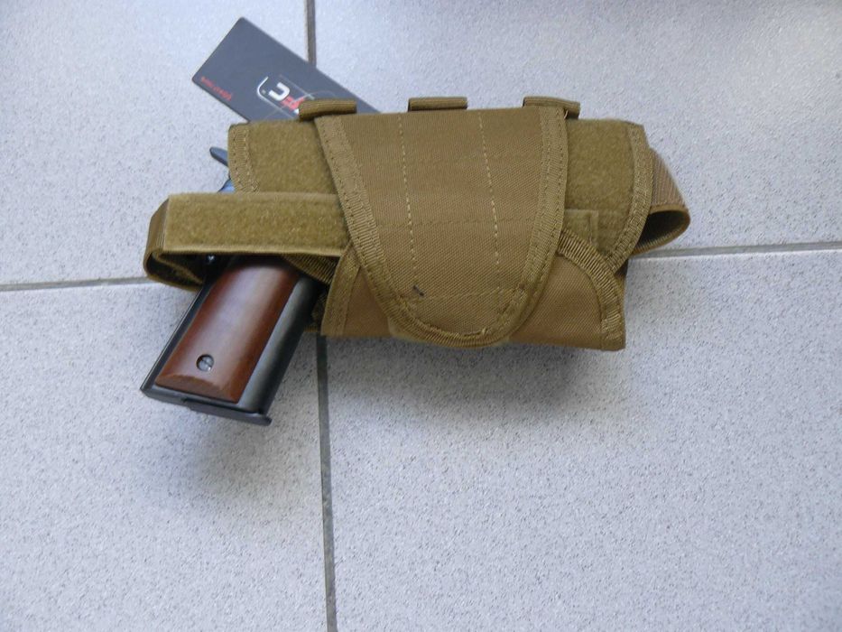 Toc Pistol /Holster Prindere Sold/Curea UNIVERSAL Nou Tan